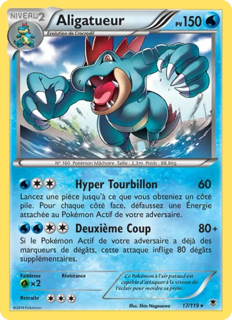 Feraligatr [Hyper Whirlpool | Second Strike]