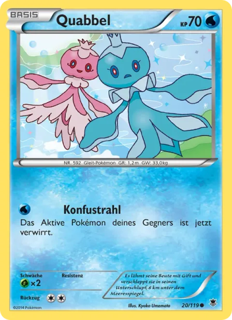 Frillish [Confuse Ray]