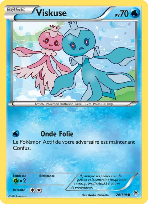 Frillish [Confuse Ray]