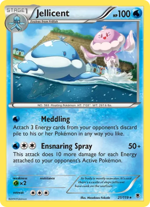 Jellicent [Meddling | Ensnaring Spray]