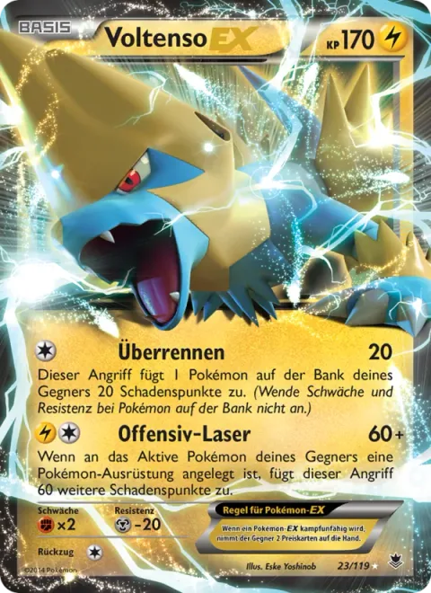 Manectric EX [Overrun | Assault Laser]