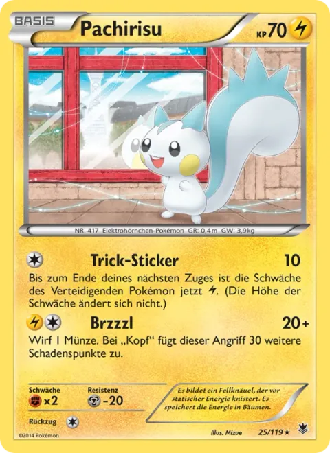 Pachirisu [Trick Sticker | Pachi]