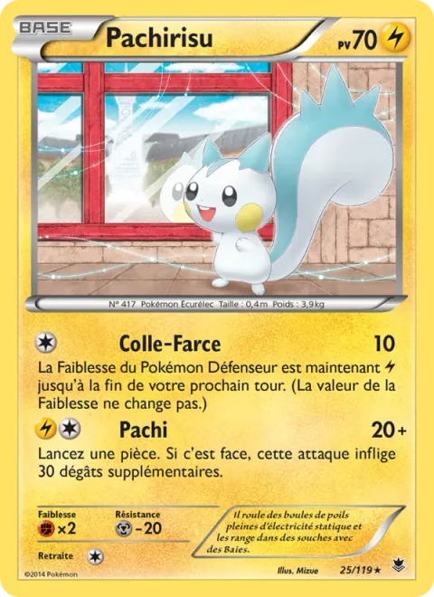 Pachirisu [Trick Sticker | Pachi]