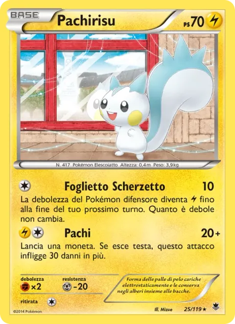Pachirisu [Trick Sticker | Pachi]