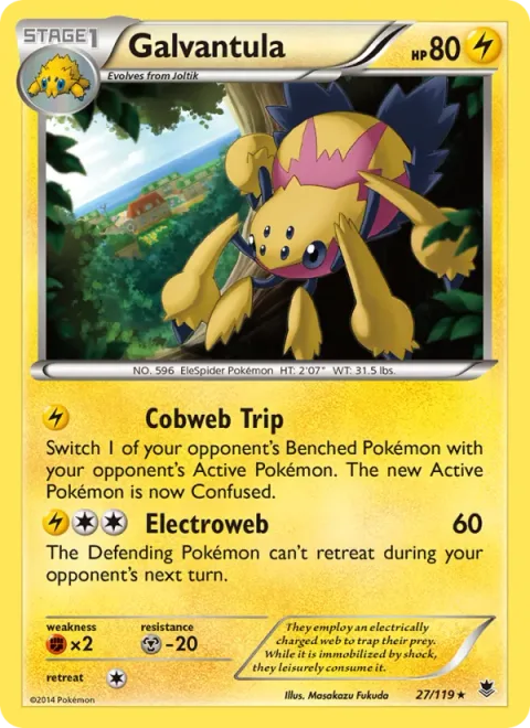Galvantula [Cobweb Trip | Electroweb]