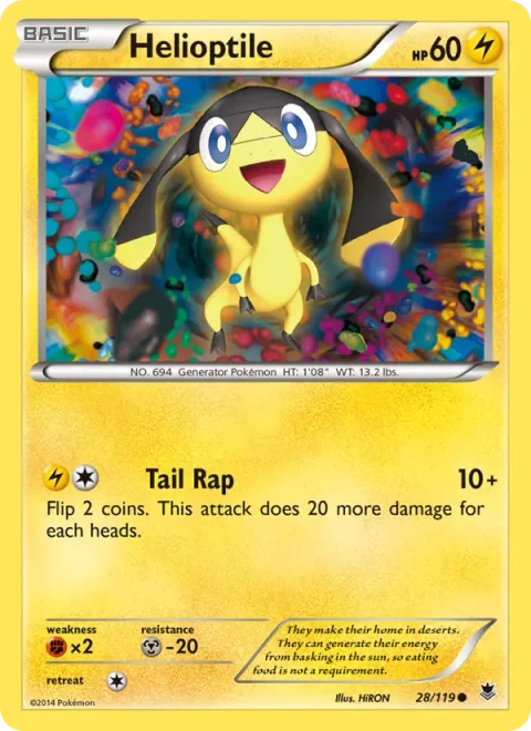 Helioptile [Tail Rap]