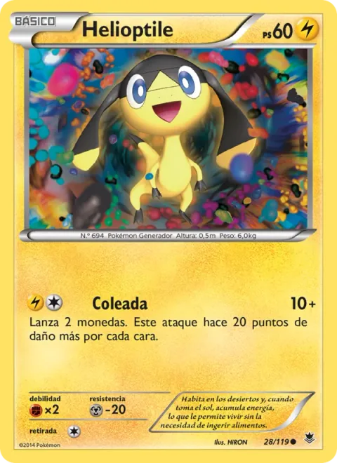 Helioptile [Tail Rap]