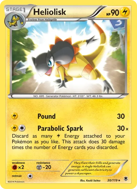 Heliolisk [Pound | Parabolic Spark]