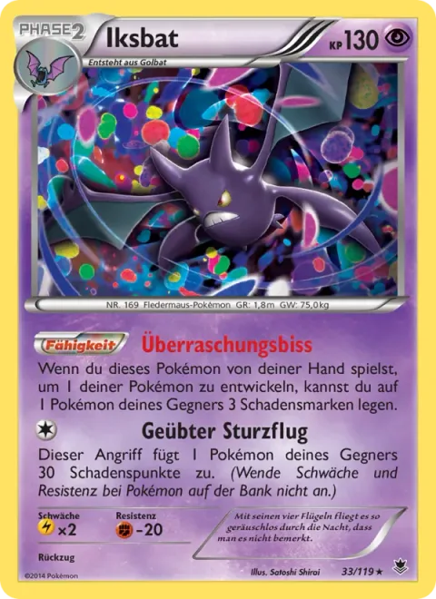 Crobat [Surprise Bite | Skill Dive]