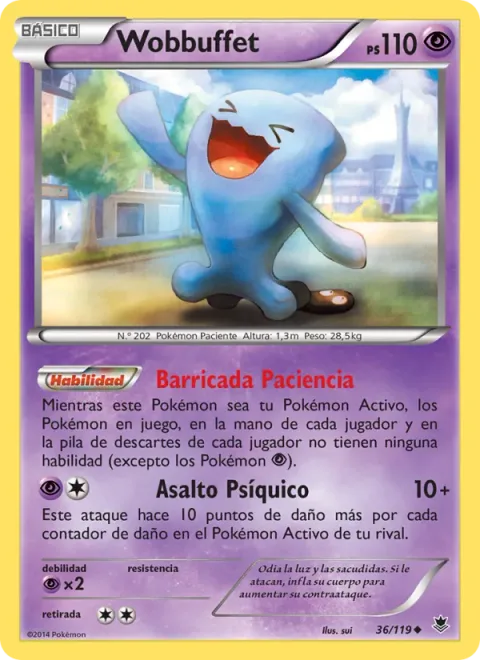 Wobbuffet [Bide Barricade | Psychic Assault]