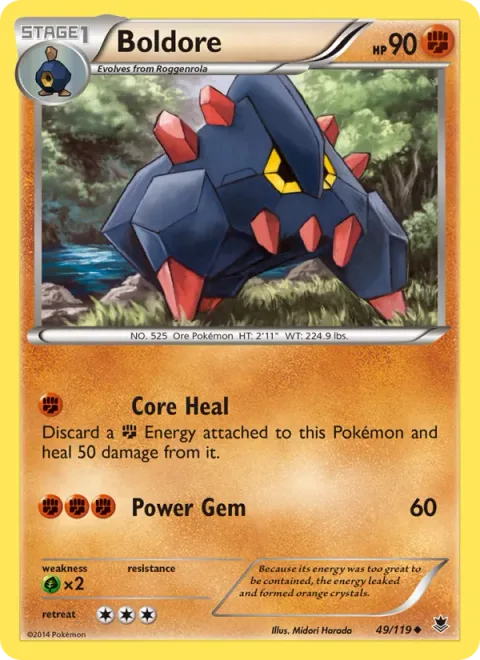 Boldore [Core Heal | Power Gem]