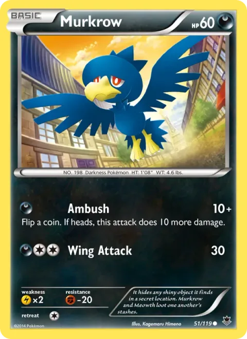 Murkrow [Ambush | Wing Attack]
