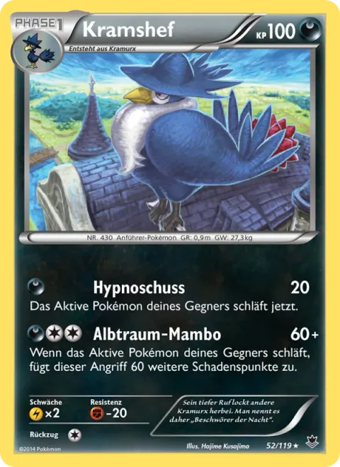 Honchkrow [Hypnoblast | Nightmare Mambo]