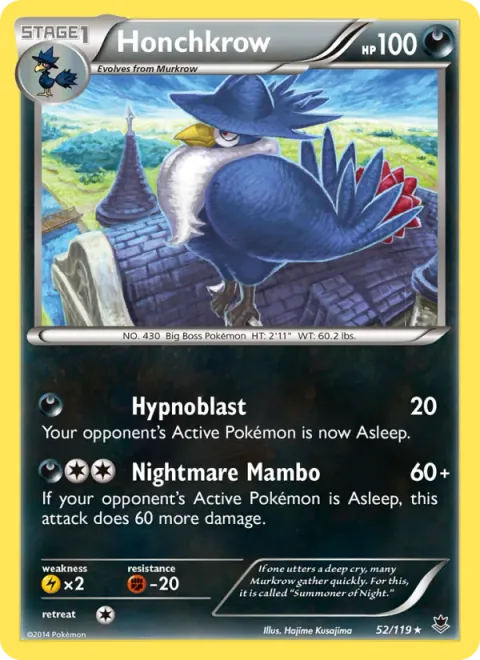Honchkrow [Hypnoblast | Nightmare Mambo]