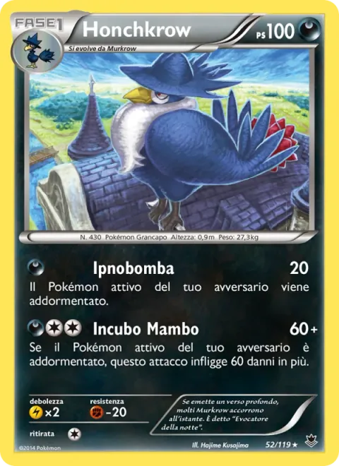 Honchkrow [Hypnoblast | Nightmare Mambo]