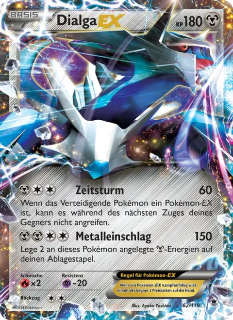 Dialga EX [Chrono Wind | Full Metal Impact]
