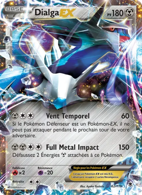 Dialga EX [Chrono Wind | Full Metal Impact]