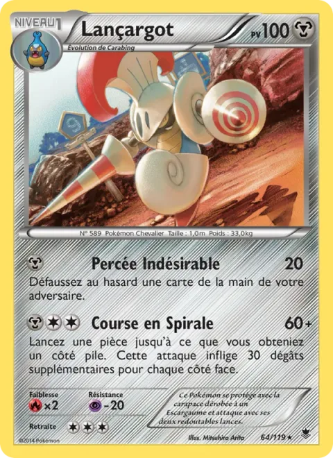 Escavalier [Poke Through | Spiral Rush]