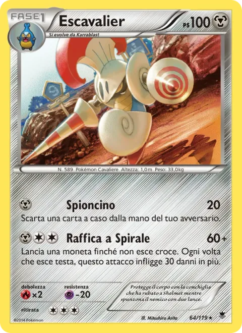 Escavalier [Poke Through | Spiral Rush]