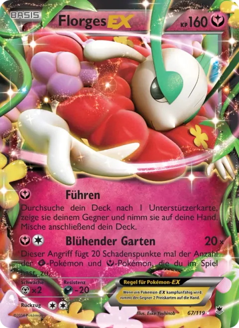 Florges EX [Lead | Bright Garden]