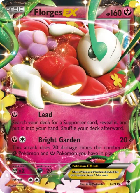 Florges EX [Lead | Bright Garden]