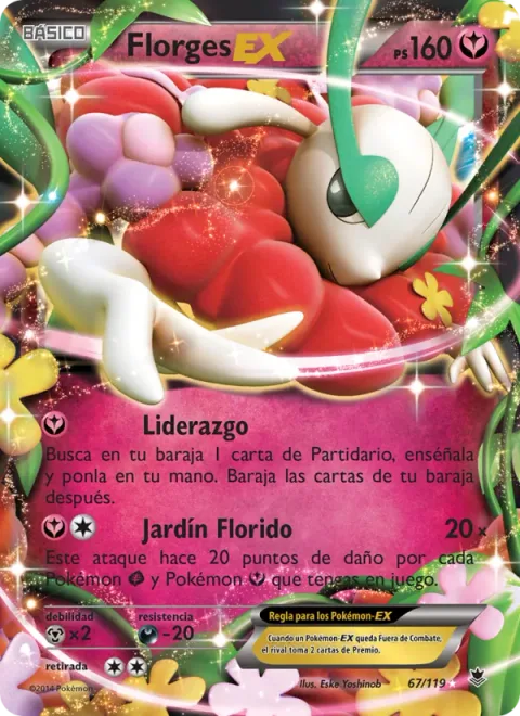 Florges EX [Lead | Bright Garden]
