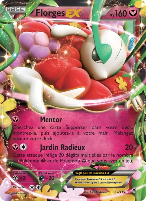 Florges EX [Lead | Bright Garden]