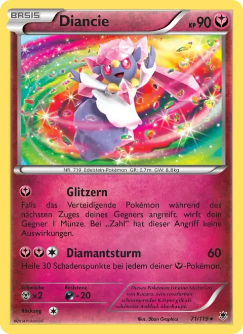Diancie [Sparkle | Diamond Storm]