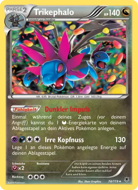 Hydreigon [Dark Impulse | Crazy Headbutt]