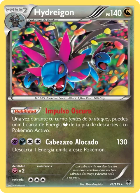 Hydreigon [Dark Impulse | Crazy Headbutt]
