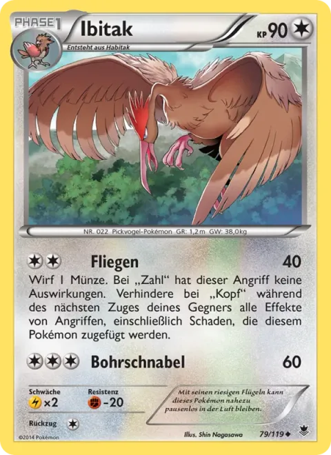 Fearow [Fly | Drill Peck]