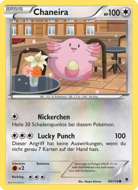 Chansey [Nap | Lucky Punch]