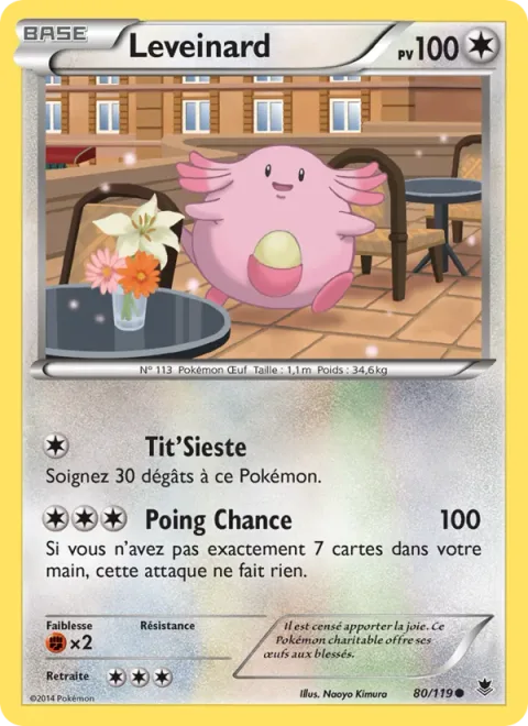 Chansey [Nap | Lucky Punch]