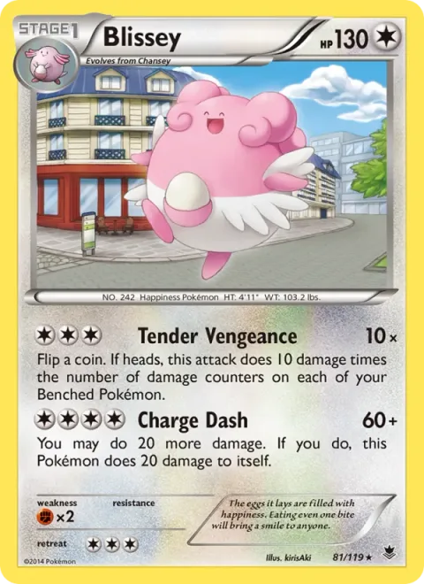 Blissey [Tender Vengeance | Charge Dash]