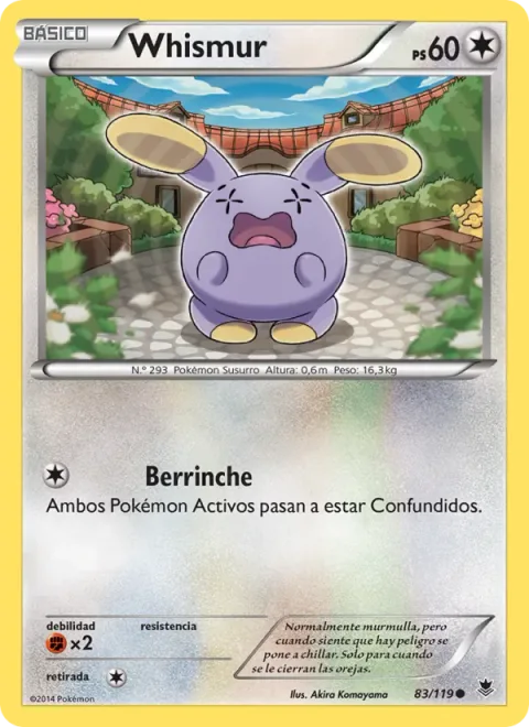 Whismur [Screaming Fit]