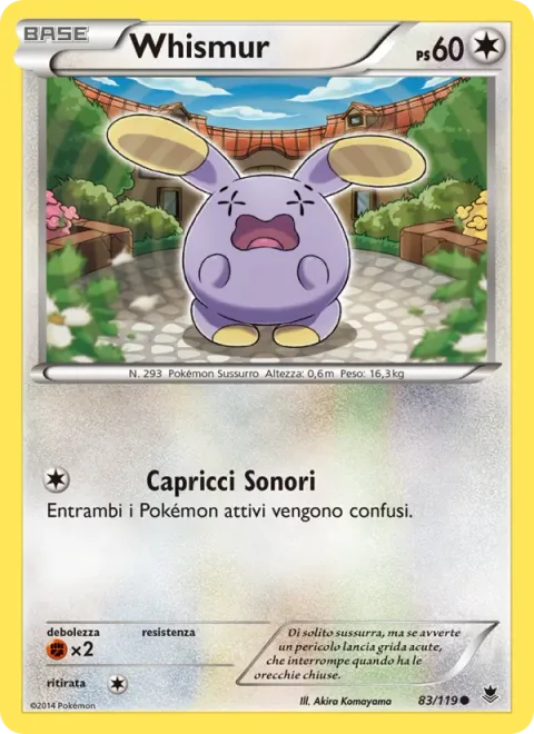 Whismur [Screaming Fit]