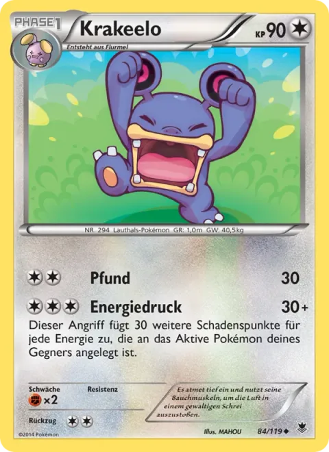 Loudred [Pound | Energy Press]