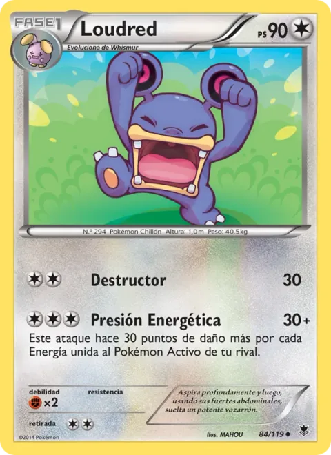 Loudred [Pound | Energy Press]