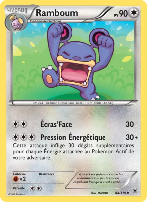 Loudred [Pound | Energy Press]