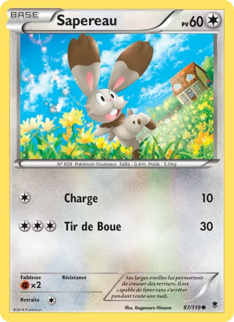 Bunnelby [Tackle | Mud Shot]