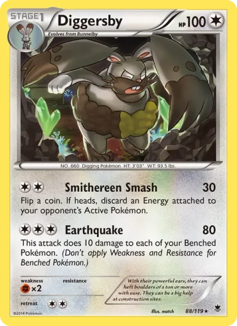 Diggersby [Smithereen Smash | Earthquake]