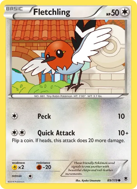 Fletchling [Peck | Quick Attack]