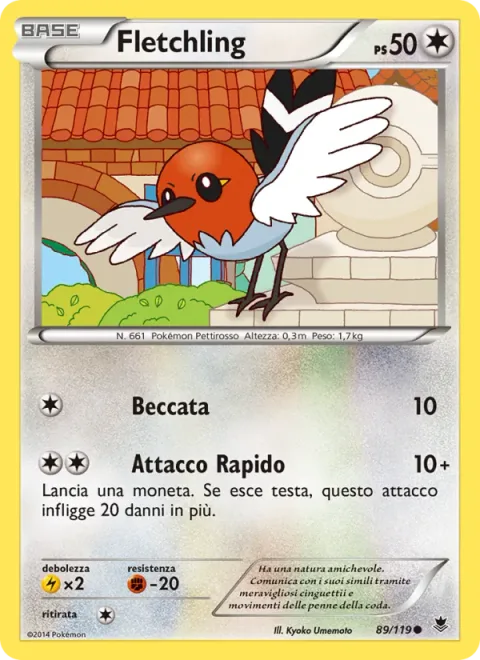 Fletchling [Peck | Quick Attack]