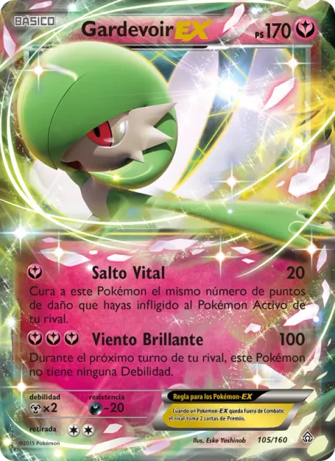 Gardevoir EX [Life Leap | Shining Wind]