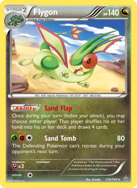 Flygon [Sand Flap | Sand Tomb]