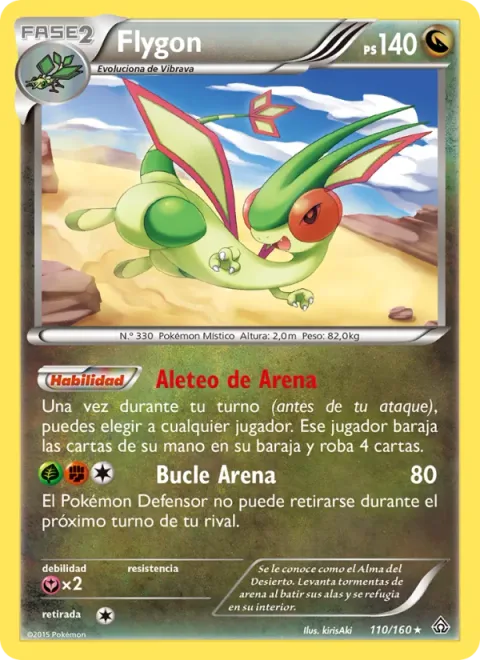 Flygon [Sand Flap | Sand Tomb]