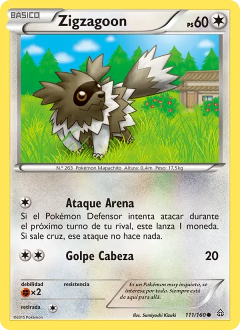 Zigzagoon [Sand Attack | Headbutt]