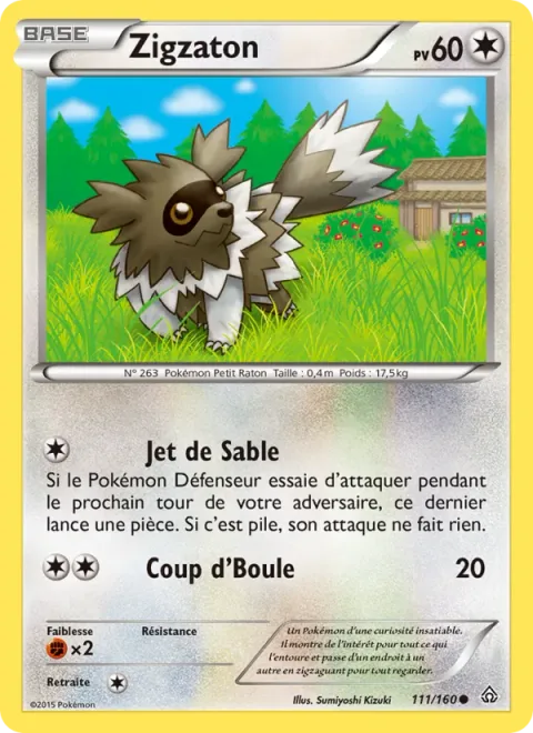 Zigzagoon [Sand Attack | Headbutt]