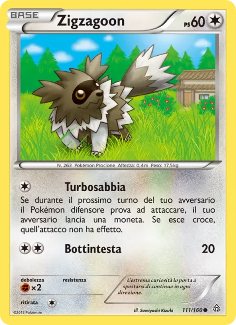 Zigzagoon [Sand Attack | Headbutt]