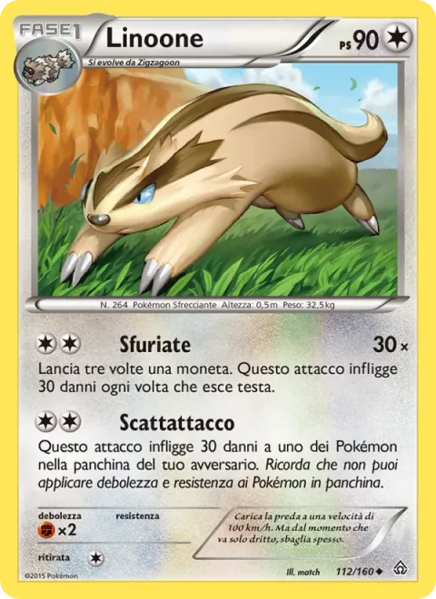 Linoone [Fury Swipes | Dash Attack]